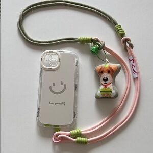 🩷💚Handmade 3-in-1 Lanyard Crossbody | Wrist Phone Strap